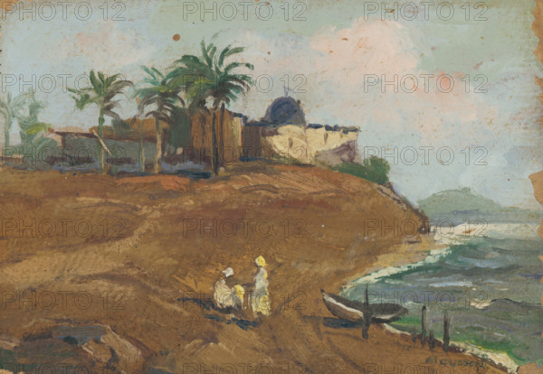 By the Dalmatian Sea, around 1930.