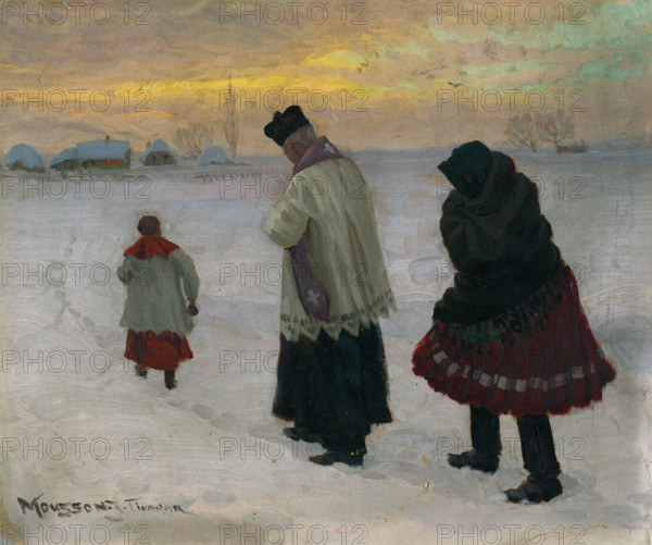 To the Last Anointing, before 1918.