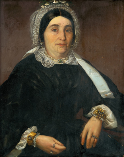 Portrait of Mrs. Královicová, 1850-1860.