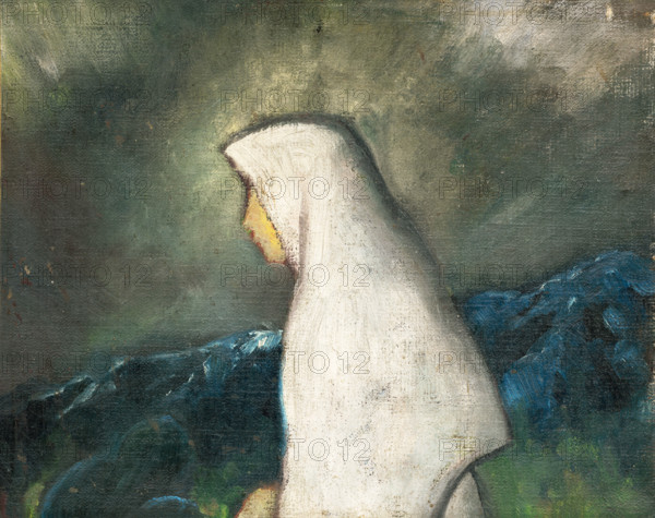 Woman in a White Shawl, 1930-1935.