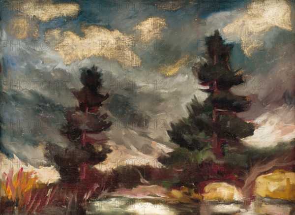 Tatra landscape, 1927-1934.