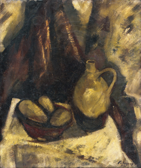 Still Life with Potatoes and a Jug, 1931.