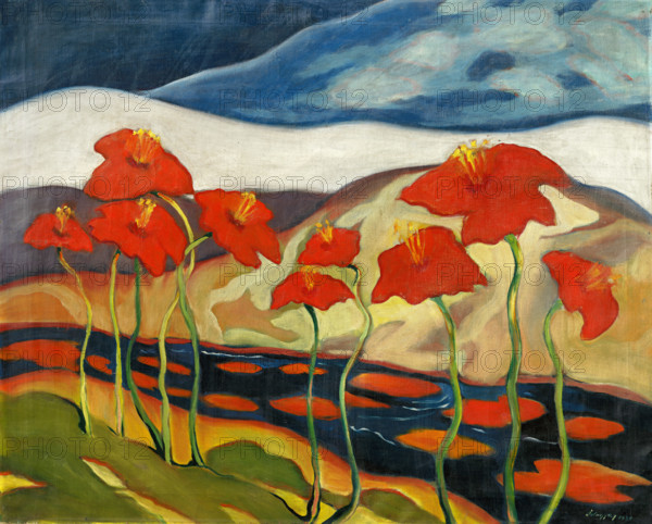 Landscape with flowers (Nirvana), 1930.