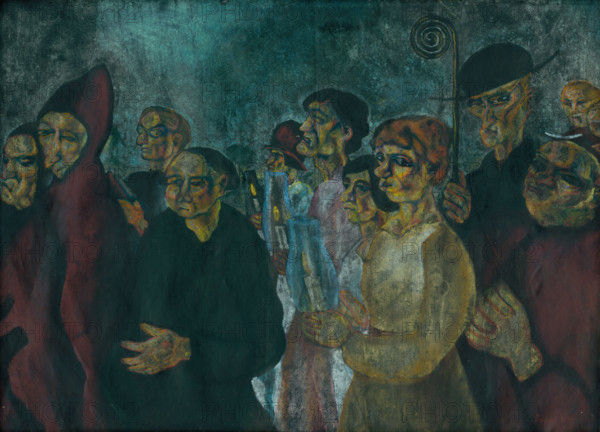 Procession of virgins, 1927.