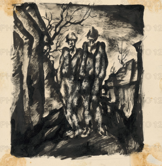 Two vagabonds, 1924-1927.