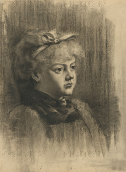 Portrait of a girl, 1894-1899.