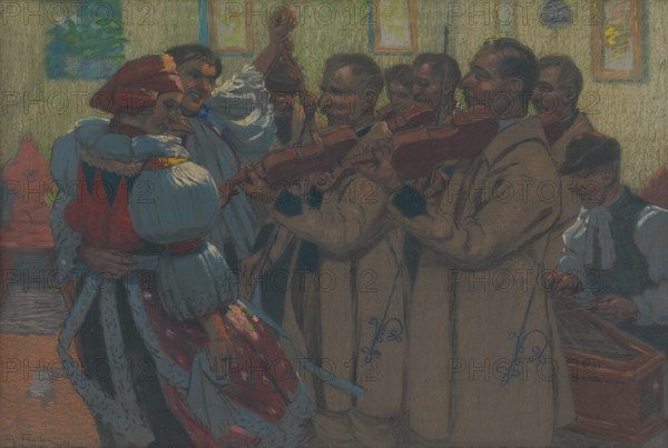 Samko Dudik with his Band, 1927.