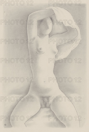 Woman with shirt VIII., 1930-1931.