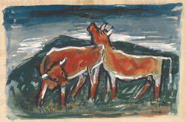 Cows, 1936.