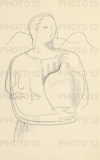 Woman with a jug, 1936-1937.