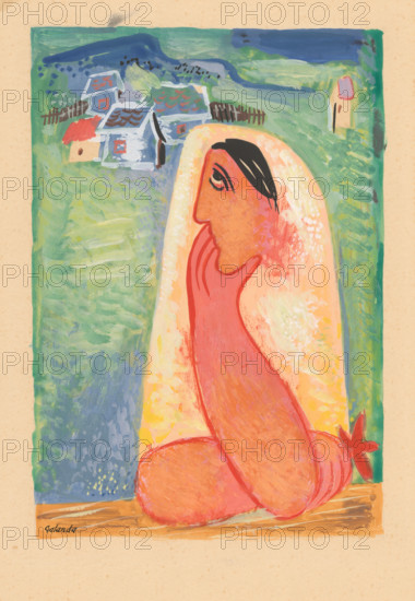 Village woman, 1937-1938.