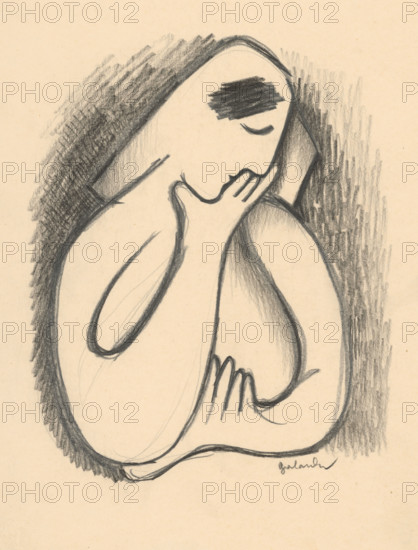 Thoughtful, 1937-1938.