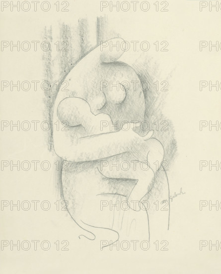 Mother with child, 1932-1934.