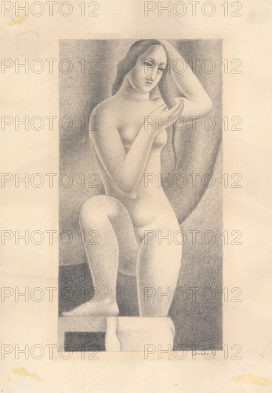 After the bath, 1927.