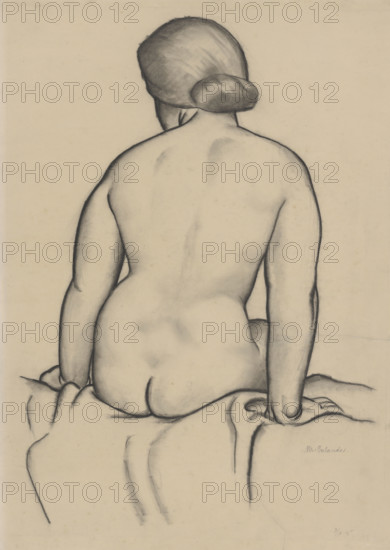 Seated Nude, 1924-1925.