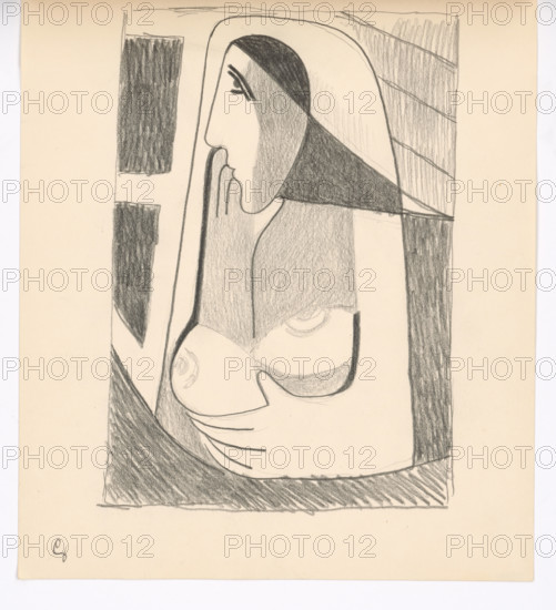 Woman by the window, 1938.