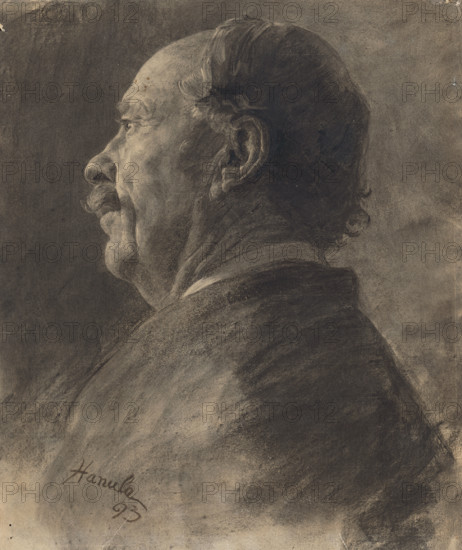 Study for a portrait of a man with a mustache, 1893.