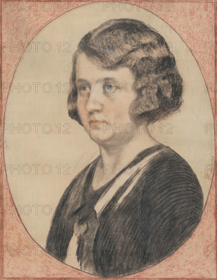 Portrait of Maria Hanulova, 1938.