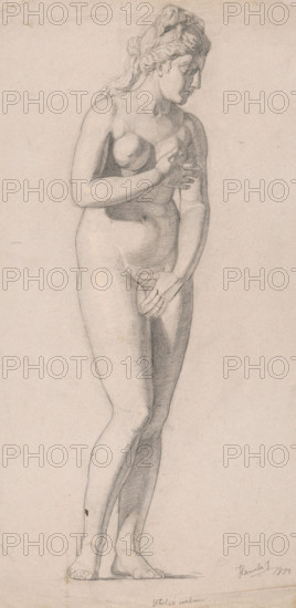 Study of a woman, 1883.