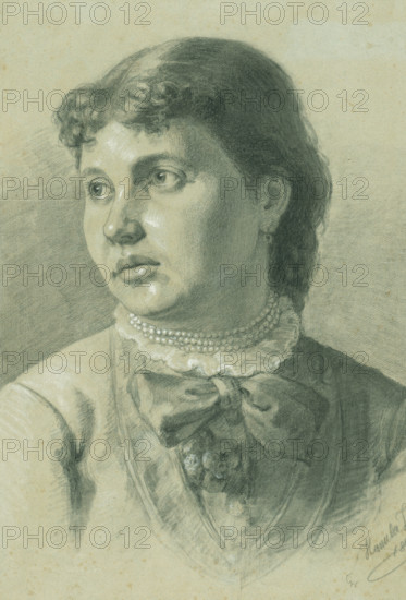 Study for a portrait of a girl, 1879.