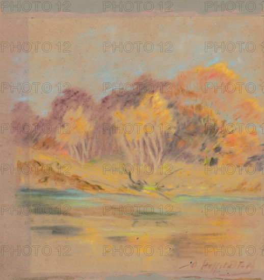 At the Vah River, 1950.