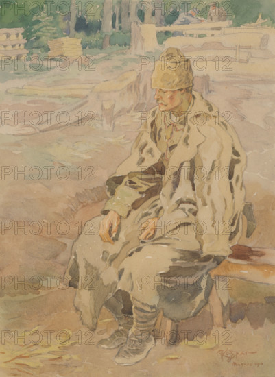 The woodcutter from Magura, 1916.