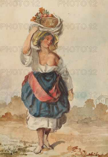 Woman from Italy, 1851-1853.
