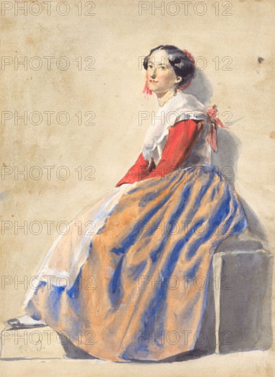 Woman from Italy , 1851-1853.