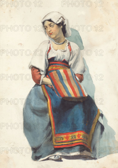 Woman from Dalmatia II., 1851-1853.