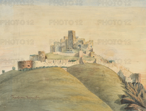 Trencin Castle, 1882.