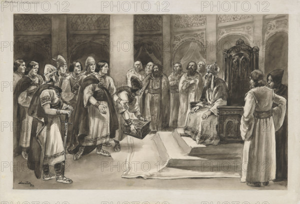 Rastislav's message in Constantinople, 1934.
