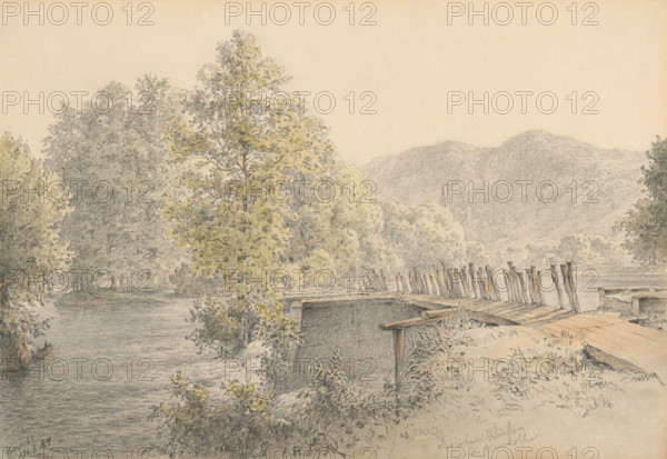 Hron near Banska Bystrica, 1884.