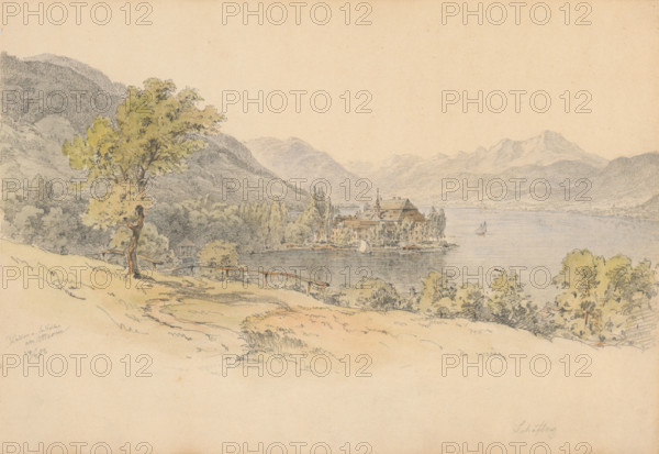 View of Kammer near Walchensko Lake, 1882.