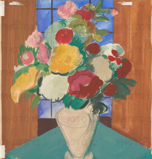 Study for the Painting Spanish Motif, 1937.