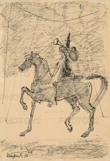 Jester on a Horse, 1938.