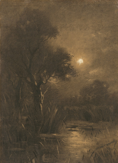 Evening landscape, 1892.