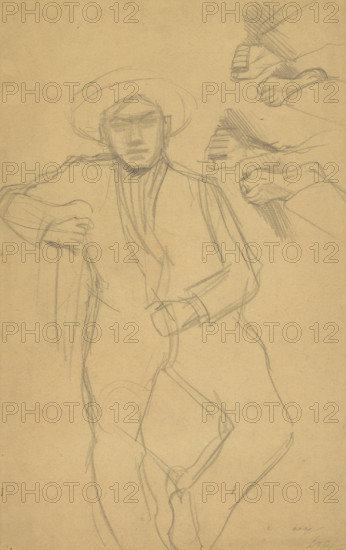 Study of a young man, 1919.