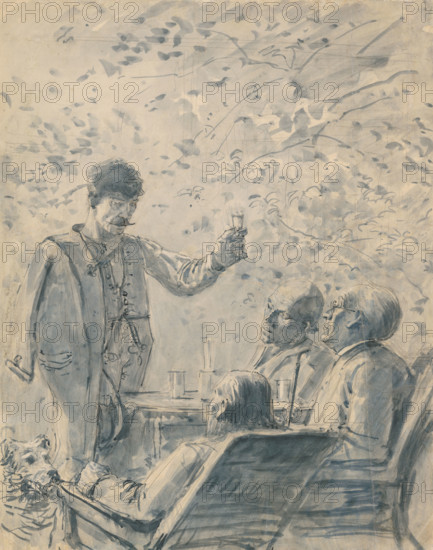 Figural study 329., 1890-1900.