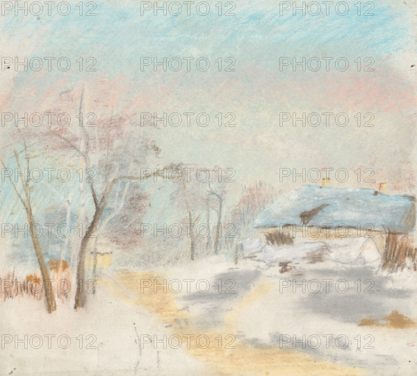 Winter landscape, 1875/1885.