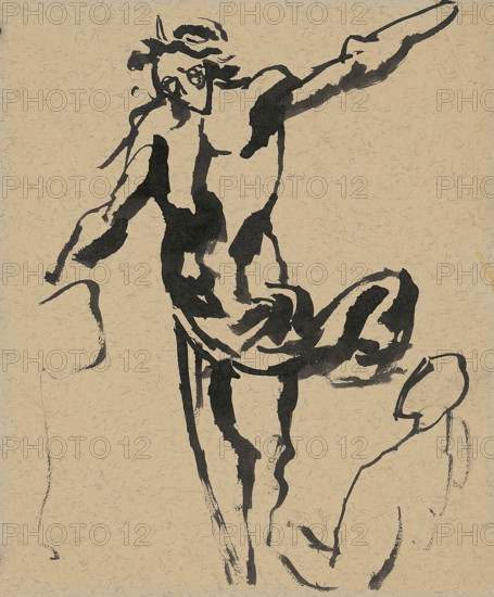 Gesture, movement study, 1940-1944.