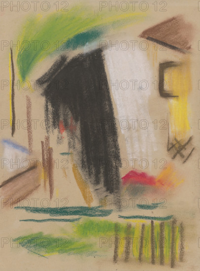 Little house with a fence, 1931-1932.
