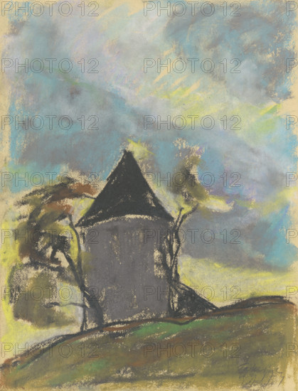 Landscape with a tower, 1931.