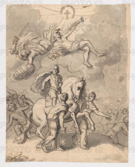 Emperor Joseph's victorious battle, 2nd half 18th century.
