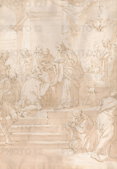 Reception of the apostles, 1701/1800.