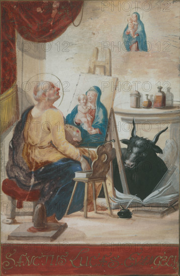 St. Luke Painting the Madonna, 1700-1730.