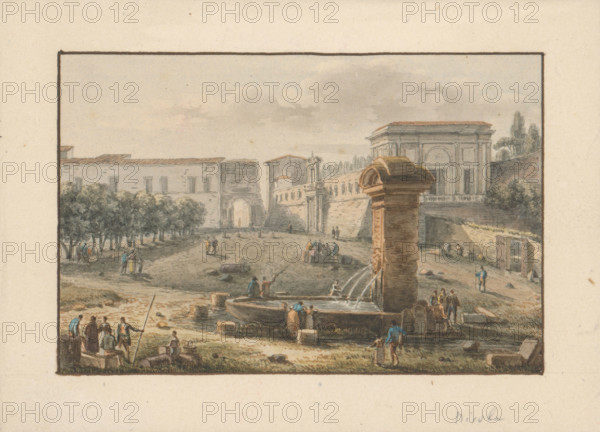 At the well, 2nd half 18th century.
