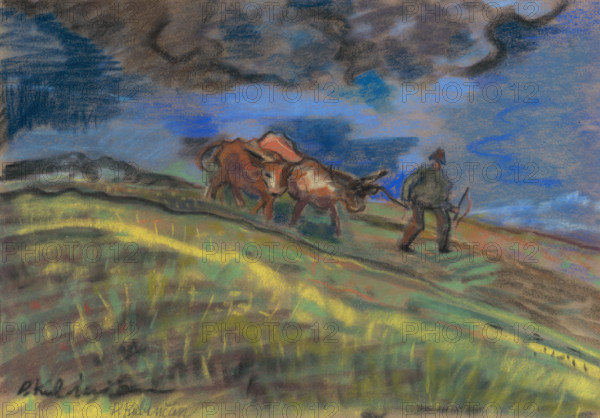 Ploughman, 1930-1935.