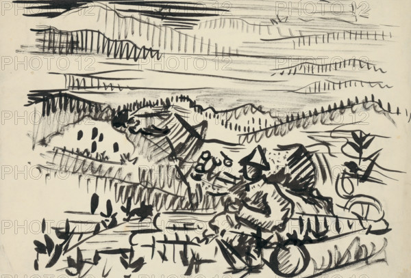 On the ridge, 1930s.