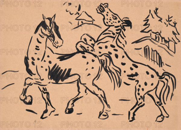 Horses, 1935-1940.
