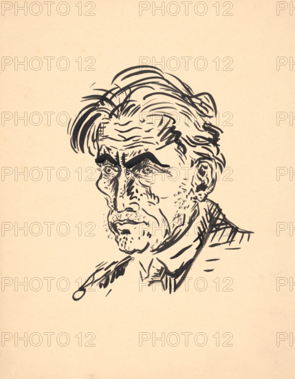 Male portrait II., 1940s.